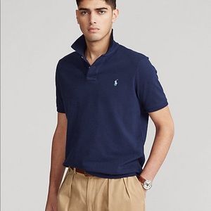 Men’s Classic Fit Mesh Polo Shirt